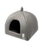Dog Bed Gloria GREEN DREAMS – Grey 40x40 cm | Soft Polyester Pet Bed
